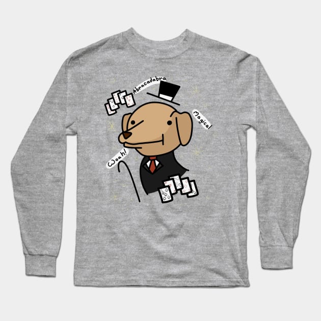 Magic Dog Long Sleeve T-Shirt by Jamtastic